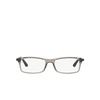 Gafas graduadas Ray-Ban RX7017 8059 trasparent grey - Miniatura del producto 1/4