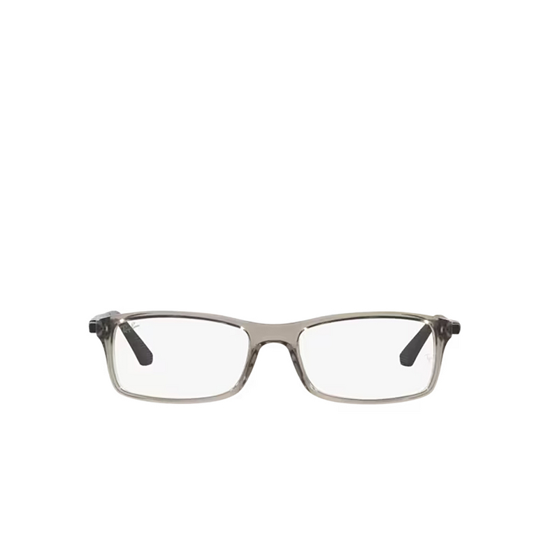 Ray-Ban RX7017 Eyeglasses 8059 trasparent grey - 1/4