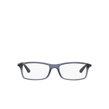 Ray-Ban RX7017 Eyeglasses 8122 transparent blue - front view