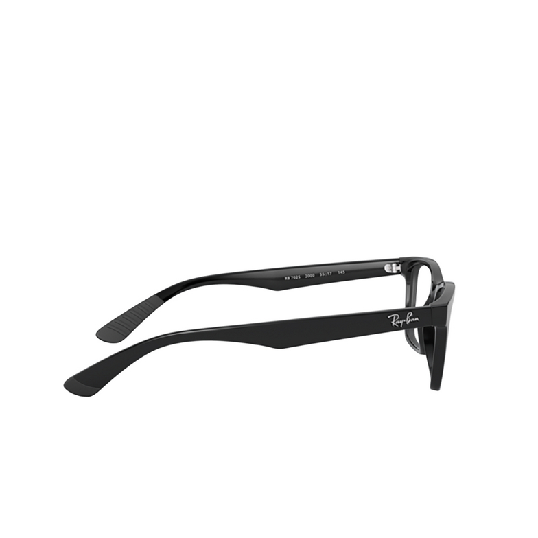 Ray-Ban RX7025 Eyeglasses 2000 black - 3/4