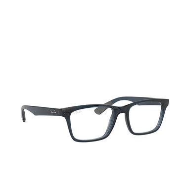 Ray-Ban RX7025 Korrektionsbrillen 5719 blue - Dreiviertelansicht
