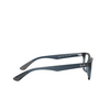 Ray-Ban RX7025 Korrektionsbrillen 5719 blue - Produkt-Miniaturansicht 3/4