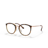 Gafas graduadas Ray-Ban RX7140 5687 striped havana - Miniatura del producto 2/4