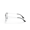 Lunettes de vue Ray-Ban RX7140 5852 black on transparent - Vignette du produit 3/4