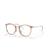 Gafas graduadas Ray-Ban RX7140 8124 light brown - Miniatura del producto 2/4