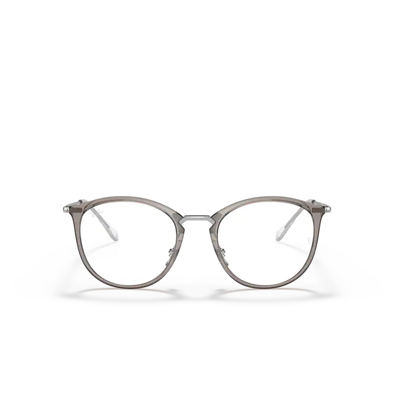 Ray-Ban RX7140 Eyeglasses 8125 grigio trasparente - 1/4