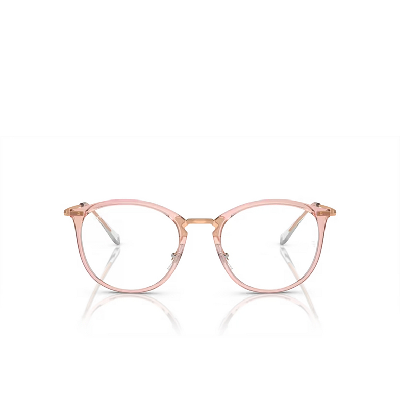 Ray-Ban RX7140 Eyeglasses 8335 transparent pink - 1/4