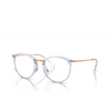 Gafas graduadas Ray-Ban RX7140 8336 transparent light blue - Miniatura del producto 2/4