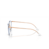Ray-Ban RX7140 Eyeglasses 8336 transparent light blue - product thumbnail 3/4