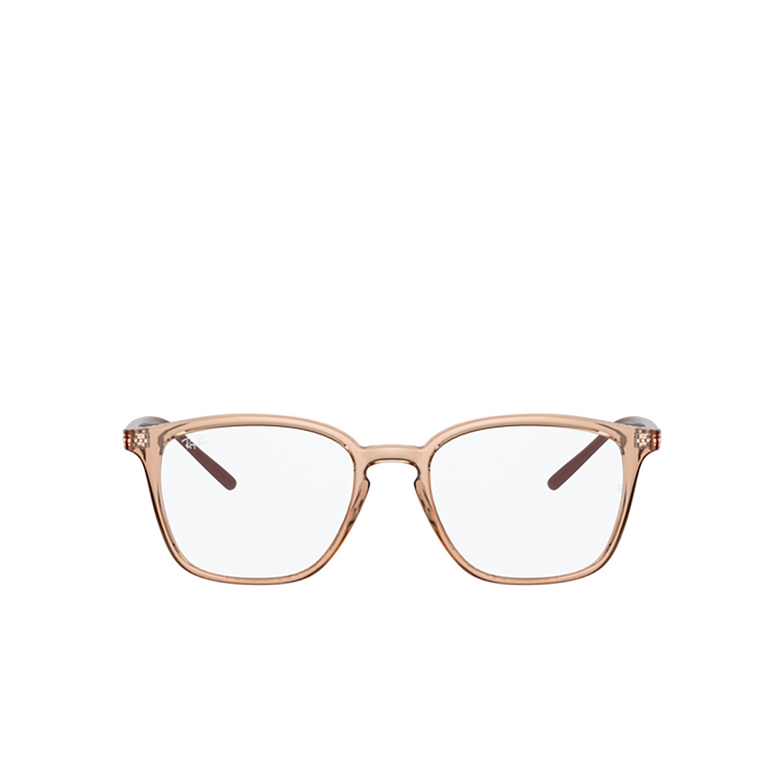 Lunettes de vue Ray-Ban RX7185 5940 light brown - 1/4