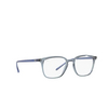 Gafas graduadas Ray-Ban RX7185 8235 transparent dark blue - Miniatura del producto 2/4
