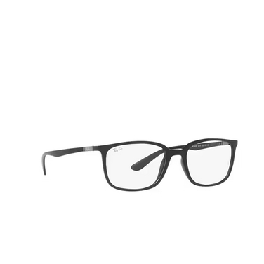 Ray-Ban RX7208 Eyeglasses 5204 black - three-quarters view