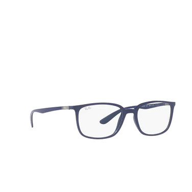 Ray-Ban RX7208 Eyeglasses 5207 blue - three-quarters view