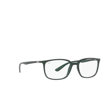 Ray-Ban RX7208 Eyeglasses 8062 green - three-quarters view