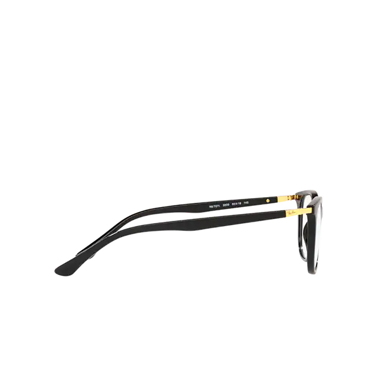 Ray-Ban RX7211 Eyeglasses 2000 black - 3/4