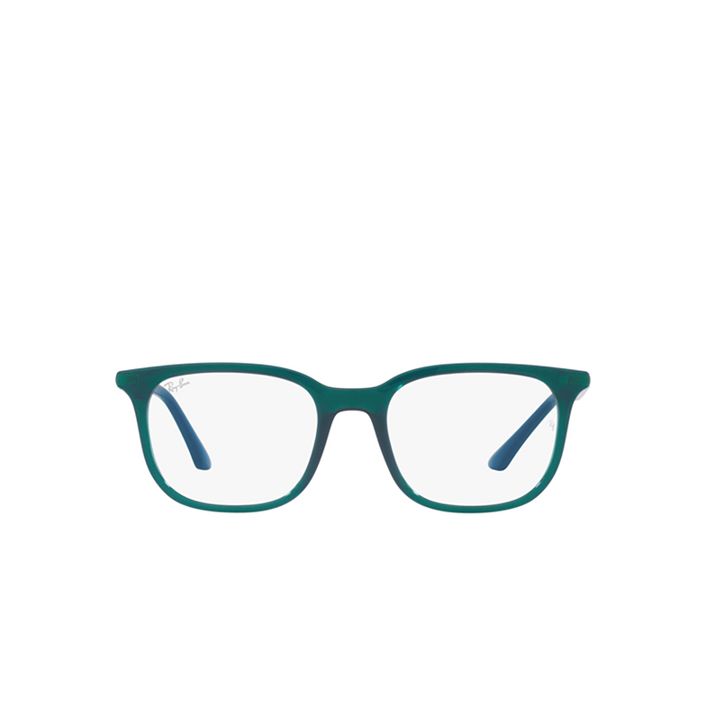 Ray-Ban RX7211 Korrektionsbrillen 8206 transparent turquoise - 1/4