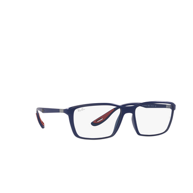 Gafas graduadas Ray-Ban RX7213M F604 blue - Vista tres cuartos