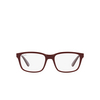 Gafas graduadas Ray-Ban RX7221M F685 dark red - Miniatura del producto 1/4