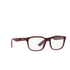 Gafas graduadas Ray-Ban RX7221M F685 dark red - Miniatura del producto 2/4