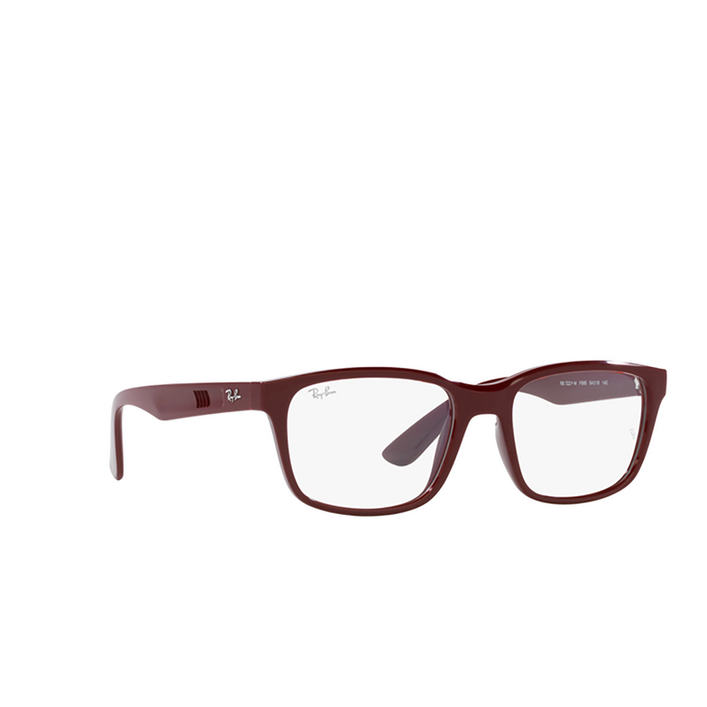 Occhiali da vista Ray-Ban RX7221M F685 dark red - 2/4