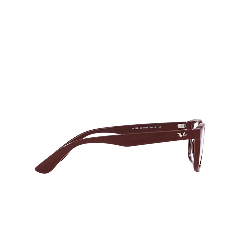 Occhiali da vista Ray-Ban RX7221M F685 dark red - 3/4