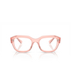 Ray-Ban RX7225 Korrektionsbrillen 8318 transparent pink - Produkt-Miniaturansicht 1/4