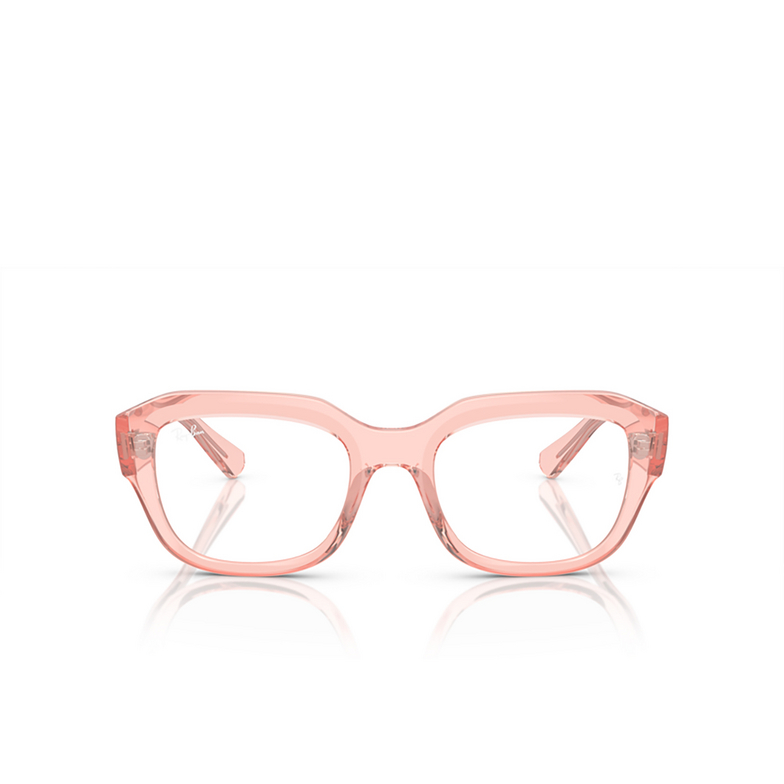 Gafas graduadas Ray-Ban RX7225 8318 transparent pink - 1/4