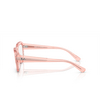 Gafas graduadas Ray-Ban RX7225 8318 transparent pink - Miniatura del producto 3/4