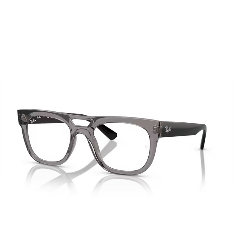 Occhiali da vista Ray-Ban RX7226 8316 transparent grey - 2/4