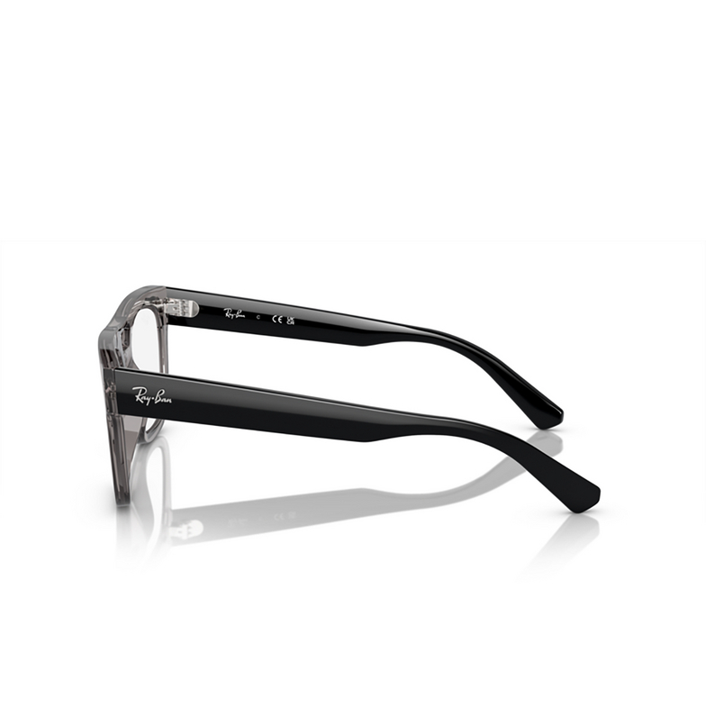 Gafas graduadas Ray-Ban RX7226 8316 transparent grey - 3/4