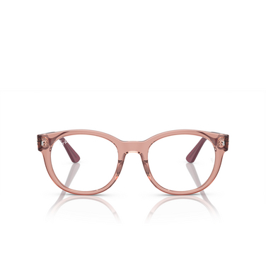 Ray-Ban RX7227 Eyeglasses 8314 transparent pink - front view