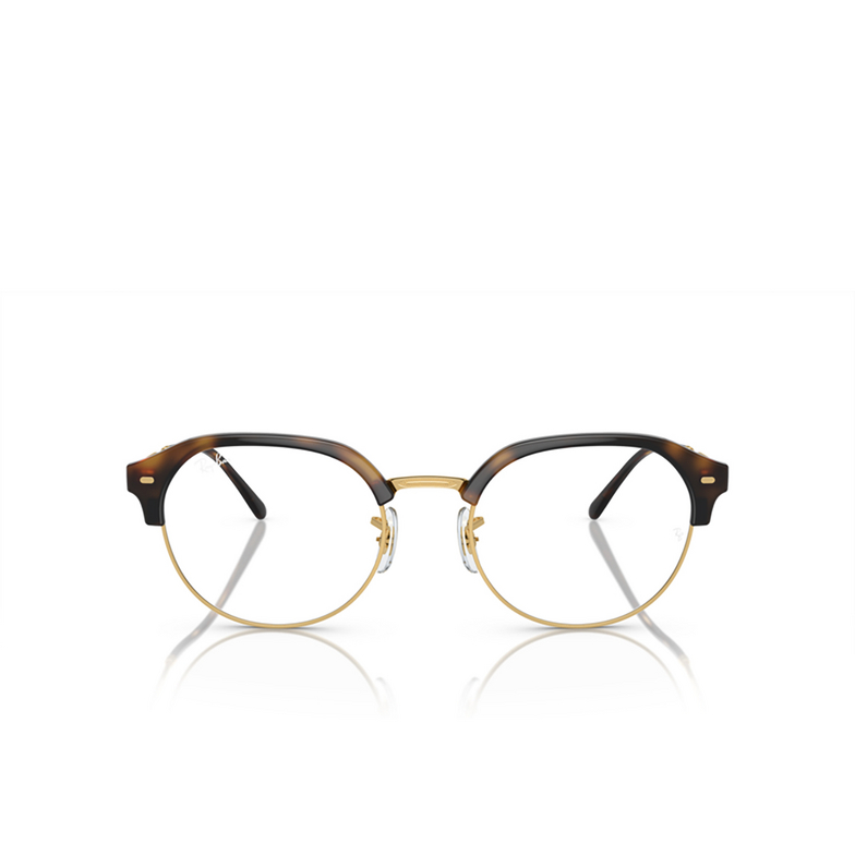 Ray-Ban RX7229 Eyeglasses 2012 havana on gold - 1/4