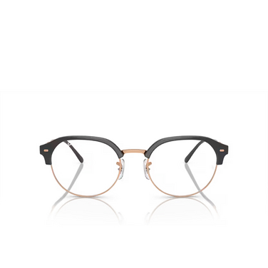 Ray-Ban RX7229 Eyeglasses 8322 dark grey on rose gold - front view