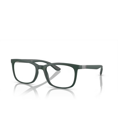 Ray-Ban RX7230 Korrektionsbrillen 8062 sand green - Dreiviertelansicht