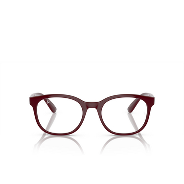 Gafas graduadas Ray-Ban RX7231M F685 dark red - Vista delantera