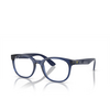 Gafas graduadas Ray-Ban RX7231M F693 transparent blue - Miniatura del producto 2/4