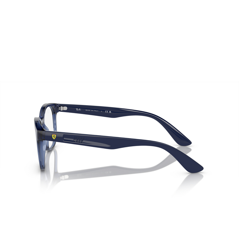 Ray-Ban RX7231M Eyeglasses F693 transparent blue - 3/4