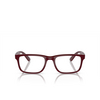 Ray-Ban RX7232M Eyeglasses F685 dark red - product thumbnail 1/4