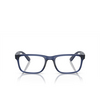 Gafas graduadas Ray-Ban RX7232M F693 transparent blue - Miniatura del producto 1/4