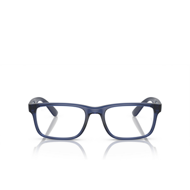 Ray-Ban RX7232M Eyeglasses F693 transparent blue - front view
