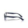 Ray-Ban RX7232M Eyeglasses F693 transparent blue - product thumbnail 3/4