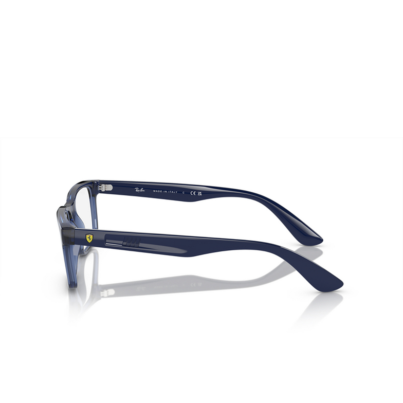 Ray-Ban RX7232M Eyeglasses F693 transparent blue - 3/4