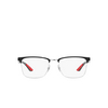 Ray-Ban RX8421 Eyeglasses 2861 black on silver - product thumbnail 1/4