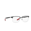 Ray-Ban RX8421 Eyeglasses 2861 black on silver - product thumbnail 2/4