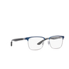 Gafas graduadas Ray-Ban RX8421 3124 blue on gunmetal - Miniatura del producto 2/4