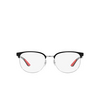Ray-Ban RX8422 Eyeglasses 2861 black on silver - product thumbnail 1/4