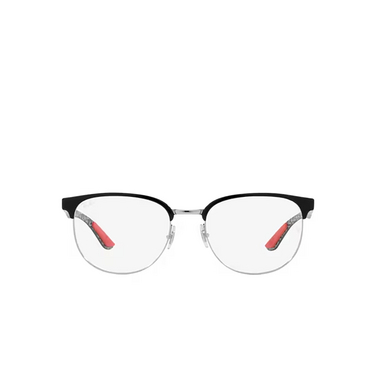 Ray-Ban RX8422 Eyeglasses 2861 black on silver - front view