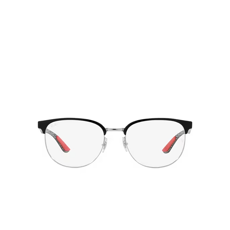 Ray-Ban RX8422 Eyeglasses 2861 black on silver - 1/4