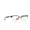 Ray-Ban RX8422 Eyeglasses 2861 black on silver - product thumbnail 2/4