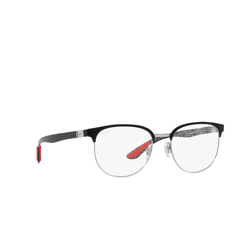 Ray-Ban RX8422 Korrektionsbrillen 2861 black on silver - 2/4